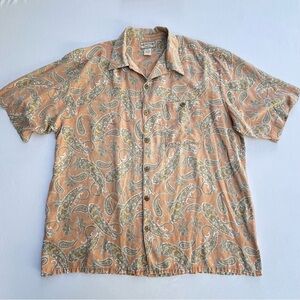 Vintage Boca Classic Island Wear 100% SILK Button Up Grandpacore Hawaiian Shirt